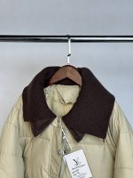 کاپشن پفکی طرح چرم داخل پشم شیشه کد:0033 - تصویر 9