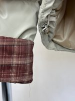 کاپشن پفکی طرح چرم داخل پشم شیشه کد:0034 - تصویر 5