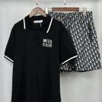 ست پلوشرت و شرتک dior