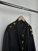 شومیز کراپی Schiaparelli کد:0063 - تصویر 8