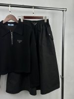 ست پلوشرت + دامن از برند prada کد:0069 - تصویر 2