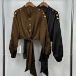 شومیز کراپی Schiaparelli کد:0063